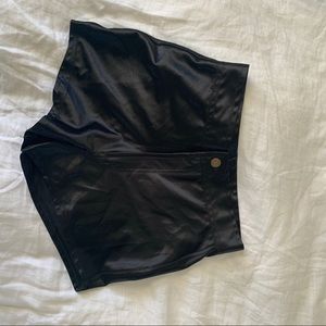 black high waisted disco shorts!